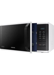 Samsung Solo Microwave Oven, 23L, MS23K3513AW, White/Black