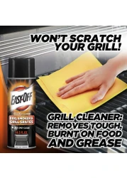 Easy Off 6233887981 145 oz Aerosol Can EasyOff BBQ Grill Cleaner