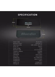 Aiwanto Bluetooth Speaker Portable Outdoor Speaker