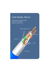 STARGOLD CAT6 Cable High Speed Patch Cable 30 Meter Blue