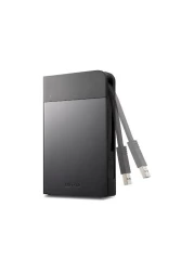 Buffalo -HD-PZF1.0U3B- 1 TB MiniStation Extreme Ruggedized Secure USB 3.0 Portable HardDrive (Dust &amp; Water-Resistant).