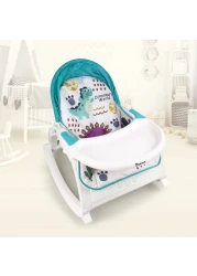TEKNUM Multifunctional Rocker/ Feeding Chair/Baby Seat/Recliner - Dinosaur Blue
