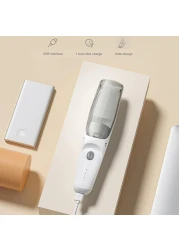 ماكينة قص شعر الأطفال مع مكنسة كهربائية - ماكينة قص شعر فائقة الهدوء ومقاومة للماء للأطفال، آمنة ولطيفة، لا تسبب الفوضى، ماكينة قص شعر كهربائية قابلة لإعادة الشحن