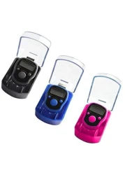 lavish (12 Pcs) Digital LCD LED ElectronicTasbeeh Pray Finger Ring Tally Lap Counter