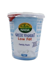 ندى زبادي يوناني سادة قليل الدسم 360 غرام