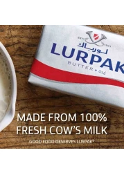 لورباك كتلة زبدة غير مملحة 400 غرام حزمة من 2
