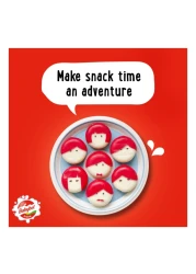 ميني بيبي بيل سناك، الجبنة الأصلية، عبوة من 12 قطع ، 240 جرام