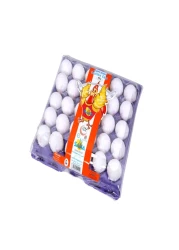 Saha Medium White/Brown Eggs 30 PCS