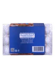 Saha Vitamin D White Eggs Medium 15 PCS