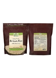 Now Real Food Long Grain Brown Rice 907g