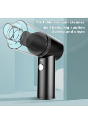 مكنسة كهربائية صغيرة (يو اس بي) محمولة لتجميع الغبار للكمبيوتر واللاب توب من جينريك