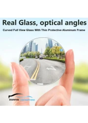 AL ARQAM Blind Spot Car Mirror 2 Pack-2 Inch Round Rear View Convex Mirrors, Off Color