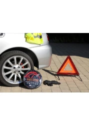 كابلات توصيل للسيارة بطول 3 متر مع مشبك معزول