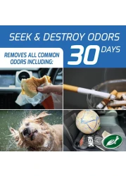 Turtle Wax 54100 Odor-X Whole Car Blast - New Car Experience Air Freshener &amp; Odor Remover Car Bomb - Removes Unwanted Odors for up to 30 Days- Cherry Scent (1 Pack)