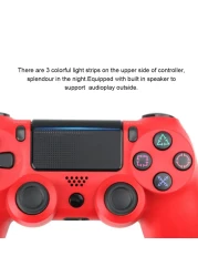 Generic-Ps4 Doubleshock Controller TV Video Game Player BT Control Gamepad Red