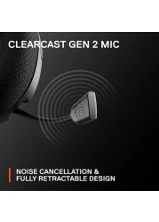 NEW SteelSeries Arctis Nova 1 Multi System Gaming Headset Hi Fi Drivers 360 DEGREE Spatial Audio Comfort Design Durable Ultra Lightweight Noise Cancelling Mic PC, PS5/PS4, Switch, Xbox Black, Wired