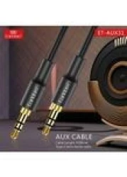 3.5mm To 3.5mm AUX Audio Cable 1000millimeter Black