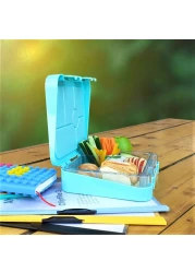 Nohoo Stegaurous Backpack and Bento Lunch Box-Green