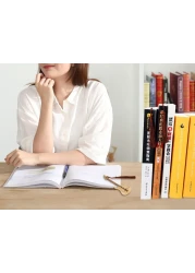 wocoxo Handmade Natural Bamboo Bookmark with TasselsUnique Vintage Style Reading Page Markers Bookmarks 4PCS Guitar Style