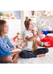 مجموعة من 12 قطعة من الأساور القابلة للتعديل ذات الطابع البحري للفتيات - مثالية للحفلات والمرح اليومي