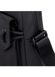 Arctic Hunter Premium Unisex Side Bag 11 Inch Water Resistant Polyester Anti Theft Sling Bag for Men and Women on Travel Business Office K00527 Black