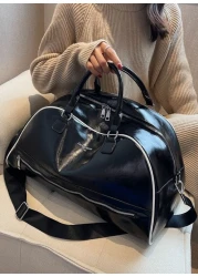 Mei Lifestyle Large Capacity Unisex Sports Gym Travel Duffle Bag With Shoulder Strap