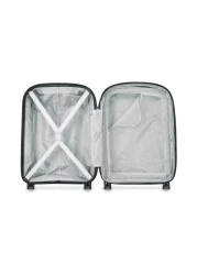 ديلسي بيلمونت بلس حقيبة سفر صلبة بأربع عجلات - أسود بحجم 55 سم