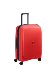 Delsey Belmont Plus 4 Wheel Trolley Case 83cm Raspberry