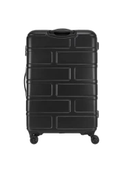 أمريكان توريستر بريكلين حقيبة سفر صلبة بعجلات دوارة ، 69 سم - أسود