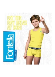 Fontella Cotton Underwear Set for Boy 800407 Yellow 7 Years