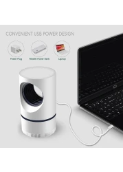 Generic-Electric Mosquito Killer Lamp USB Power Anti-mosquito Trap LED Night Light Lamp Bug Insect Killer Light Repeller