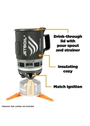 Jetboil Zip Camping Stove Cooking System Carbon