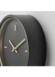 Wall Clock Black 26 Cm/20 Pack