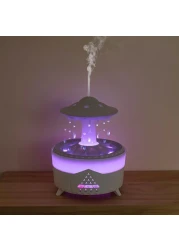 Essential Oil Diffuser for Aromatherapy, Upgraded Cool Mist Humidifier with 7 Color LED Lights, 2 Mist Modes, Waterless Auto-Off, Portable Diffuser