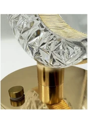 Smart Touch Portable Moon Shape Acrylic Table Lamp Led Light For Living Room Home