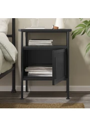 Bedside Table Anthracite 45X36X59cm