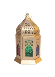 WT-Easycare Decorative Lantern Gold 20cm