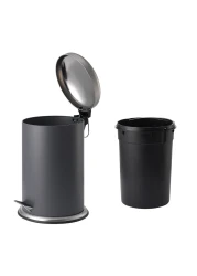 Pedal Bin Dark Grey 12 L