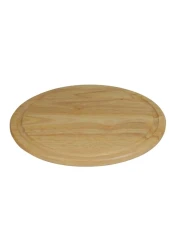 لوح تقديم مستدير مع أخدود بيج