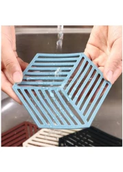 Silicone Hot Pad Durable Heat Insulation and Stable Table Coasters for Home, Office, and Hotel Use