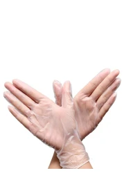 Generic-M 100Pcs Non-medical Disposable Glove PVC Gloves for Kitchen Cooking Cleaning Multi-Purpose Gloves