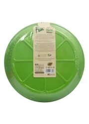 Fun Colors Biodegradable Plates Kiwi Green 26cm
