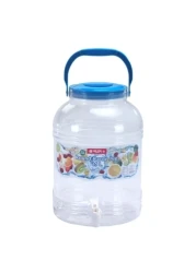 لايون ستار جرة حمل دائرية - شفاف - 15 لتر