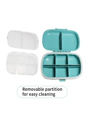 8 Compartments Pill Organizer Weekly Pill Organizer Pill Box Pill Case Medicine Organizer Travel Pill Organizer Pill Holder