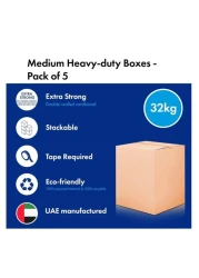 Cardboard Carton Box Size - 45x45x70 CM, 5ply (Pack of 5)