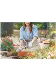 Vsell24 Bio Tech Potting Soil With Micro Nutirients For Indoor And AC Rooms Soil For Home Gardens Made In UAE 10L(3Kg)