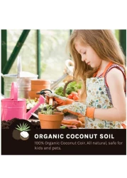 vsell24&nbsp;5L Bio Loose Cocopeat For Indoor And Outdoor Plants High Quality Medium Growing Coco Peat Made In UAE