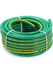 Garden Water Hose Reinforced 1/2 Inch 25 Meters - Green