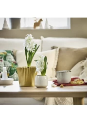 Christmas Plant Pot Gold-Colour 12Cm