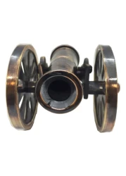 Handmade Pure Brass Cannon Tope Collectible Vehicle
